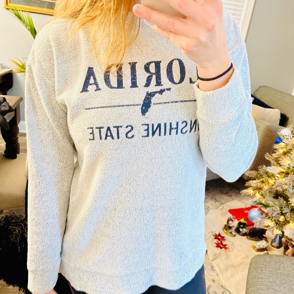 Gray Florida Crewneck